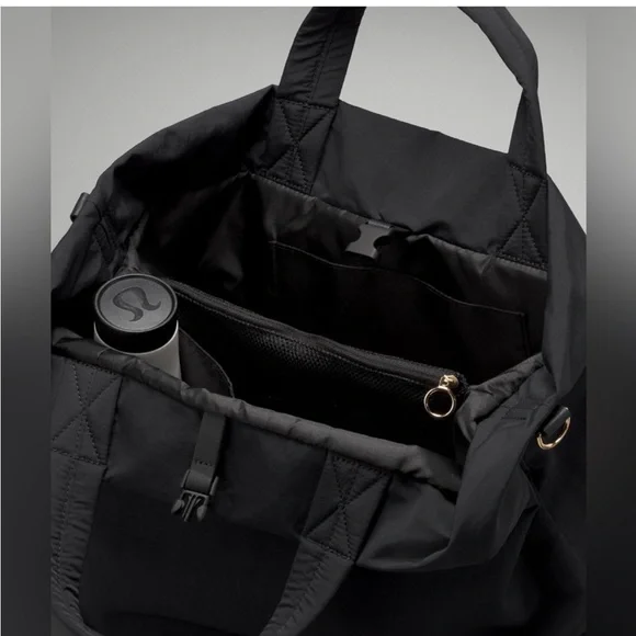 Lululemon Black Tote Bag - Picture 3 of 6